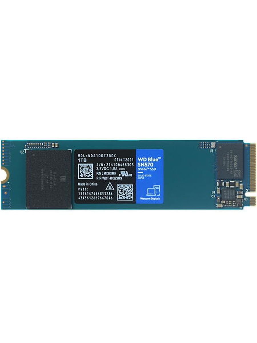 Ssd накопитель wd blue sn570