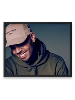 Постер, Плакат, Chris Brown, Крис Браун 40x50