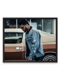 Плакат, The Weeknd, Эйбел Макконен Тесфайе 50х40