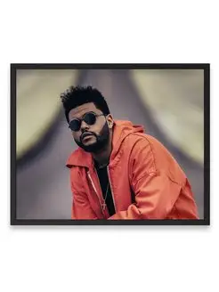 Плакат, The Weeknd, Эйбел Макконен Тесфайе 50х40