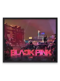 Постер в комнату, Blackpink, Блэкпинк 40x50