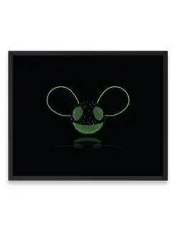 Постер в комнату, Deadmau5, Дедмаус 40x50