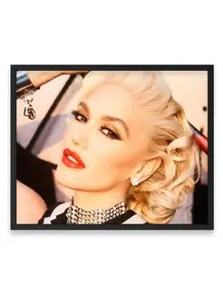 Постер интерьерный, Gwen Stefani, Гвен Стефани 50х40