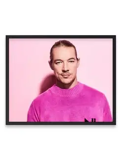 Постер интерьерный, Diplo, Дипломат 50х40