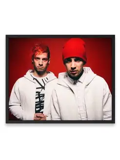 Постер интерьерный, Twenty One Pilots, 50х40