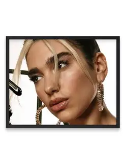 Плакат, Dua Lipa, Дуа Липа 50х40