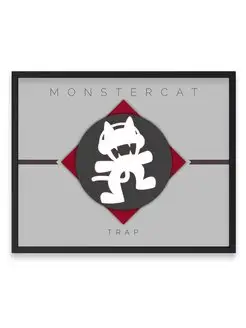 Плакат, Monstercat, Монстркот 50х40