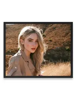 Плакат, Sabrina Carpenter, Сабрина Карпентер 50х40