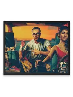 Плакат, Logic, Рэпер 50х40