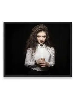 Постер в комнату, Lorde, Лорд 40x50