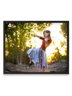 Постер интерьерный, Lindsey Stirling, Линдси Стирлинг 50х40