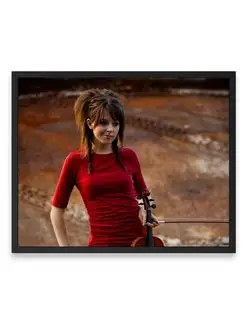 Постер в комнату, Lindsey Stirling, Линдси Стирлинг 40x50