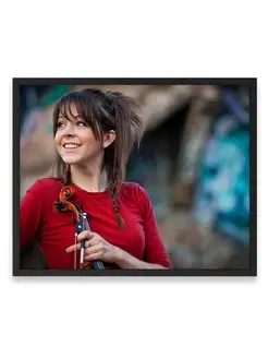 Постер интерьерный, Lindsey Stirling, Линдси Стирлинг 50х40