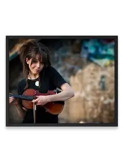 Постер в комнату, Lindsey Stirling, Линдси Стирлинг 40x50