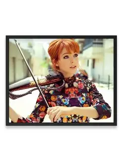 Постер интерьерный, Lindsey Stirling, Линдси Стирлинг 50х40