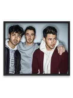 Постер, Плакат, Jonas Brothers, Братья Джонас 40x50