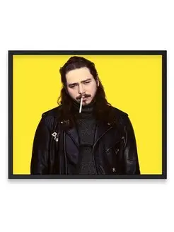 Плакат, Post Malone, Пост Мэлоун 50х40