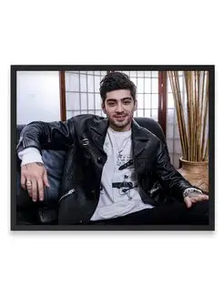 Постер интерьерный, Zayn Malik, Зейн Малик 50х40