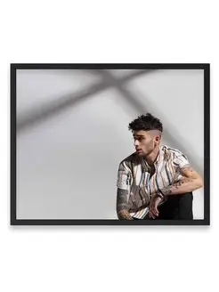 Плакат, Zayn Malik, Зейн Малик 50х40