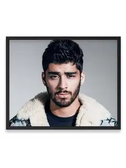 Постер интерьерный, Zayn Malik Singer, Зейн Малик 50х40