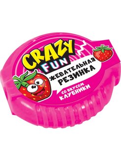 Crazy fun. Жвачка виде ролла. Crazy fun жевательная резинка в виде ролла 16/24, 12г..