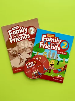 Family and Friends 2 Class Book + Workbook + 2CD