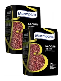 Фасоль красная пестрая Пинто 2шт по 450г