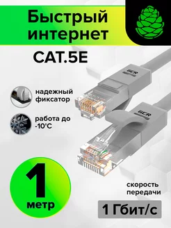 Патч корд короткий 1 метр для роутера