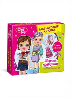 Развивающие игры магнитные куклы Модные подружки