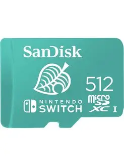 Карта памяти для Nintendo Switch 512 ГБ (SDSQXAO-512G-GN3ZN)