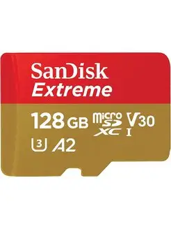 Карта памяти Extreme 128 ГБ (SDSQXAA-128G-GN6MN)