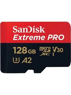 Карта памяти Extreme Pro 128 ГБ (SDSQXCD-128G-GN6MA)