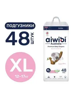 Подгузники Premium 5 XL (12-17кг) 48шт