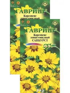 Кореопсис Санбурст, ланцетовидный (0,1 г), 2 пакета