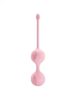 Нежно-розовые вагинальные шарики Kegel Tighten Up I