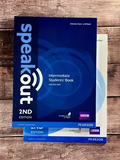 Speakout Intermediate Students Book + WB + DVD