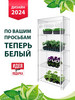 Парник на подоконник Маргарита 4 полки белый бренд Garden Show продавец Продавец № 36817