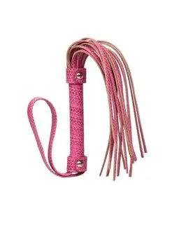 Розовая плеть Tickle Me Pink Flogger - 45,7 см