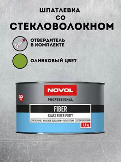 Шпатлевка со стекловолокном FIBER