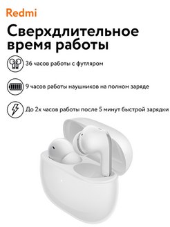 Redmi buds 4 active инструкция