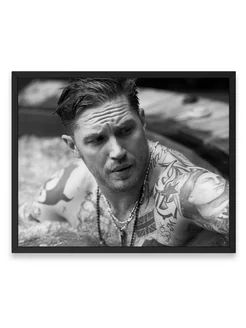 Постер интерьерный, Том Харди, Tom Hardy 30х40 А3