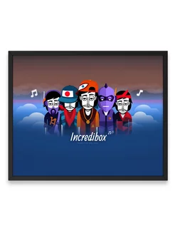 Постер в комнату, Incredibox, Инкредибокс 30х40 А3