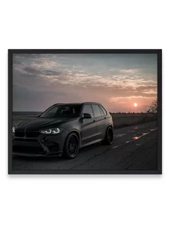 Постер, Бумер z performance bmw x5 30х40 А3