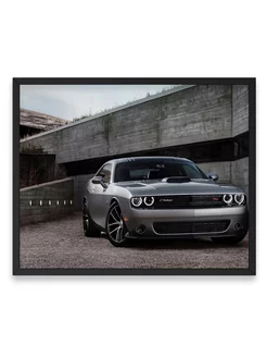 Постер, dodge, авто, Крайслер, 2015 Челленджер СРТ 30х40 А3