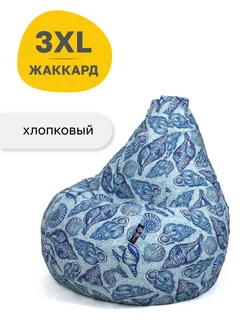 Кресло мешок Груша XXXL Жаккард