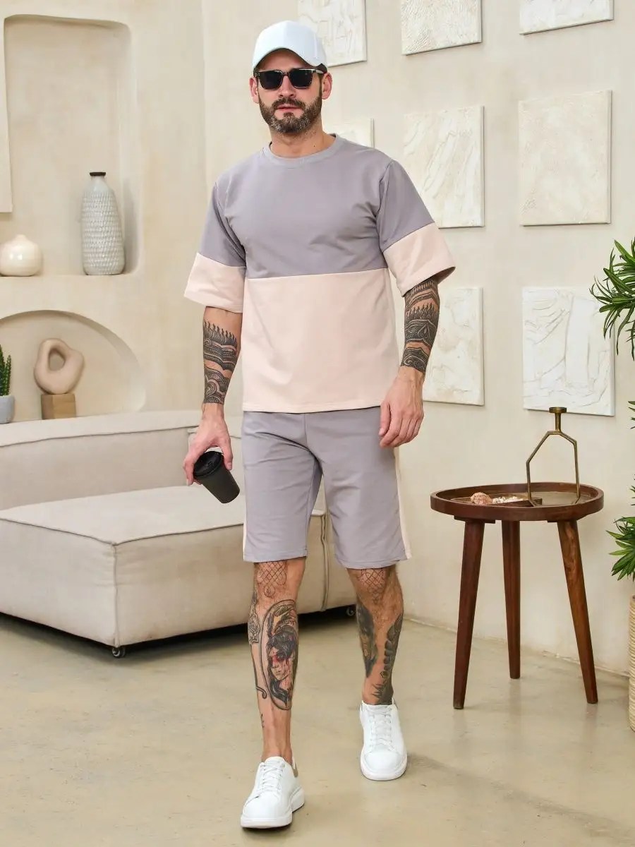 Спортивный костюм мужской домашний летний шорты футболка BidenkovS 153534568 купить в интернет-магазине Wildberries