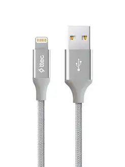 Кабель Alumi быстрая зарядка USB-A - Lightning 120 см