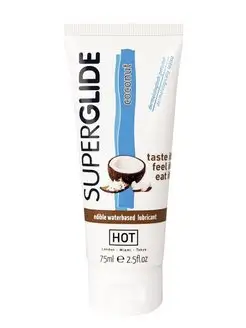 Съедобный лубрикант Superglide со вкусом Кокоса 75 мл