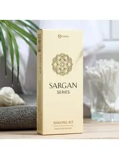 Бритвенный набор "Sargan" (бритва и крем для бритья) картон