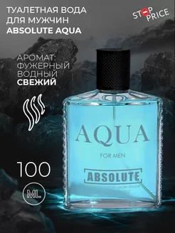 Туалетная вода мужская Absolute Aqua, 100 мл